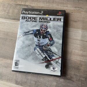 Bode Miller Alpine Ski PlayStation 2 Olympic Professional Sport 2006 New Sealed